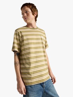 Converse Men's Loose Fit Stripped Multicolour T-shirt