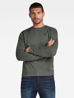 G-Star Men's Premium Core Graphite Sweater