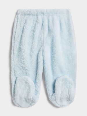 Jet Infant Light Blue Fleece Leggings