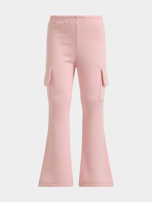 Jet Younger Girls Pink Flare Active Pants
