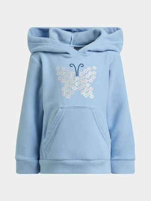 Jet Younger Girls Light Blue Butterfly Active Top