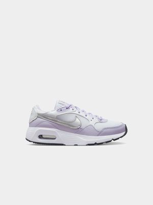 Junior Nike Air Max Grade-School Whiite/Lilac Sneakers