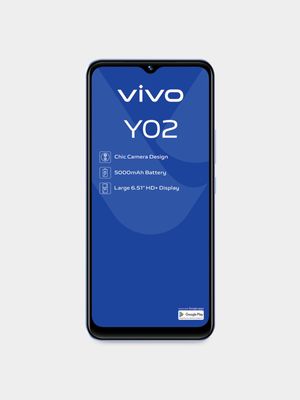 Vivo Y02 Dual Sim Network Locked + headset