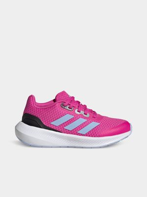 Junior Pre-School adidas Run Falcon 3.0 Pink/Lilac/Black Shoes