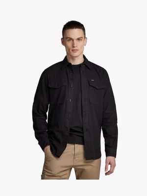 G-Star Men's Marine Black Slim Shirt