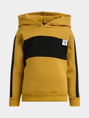 Jet Younger Boys Mustard/Black Active Top