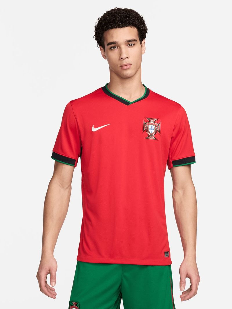 Men s Nike Portugal 24 25 Stadium Home Jersey Bash