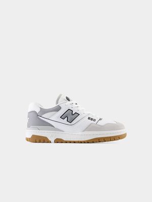 New Balance Men's 550 White/Grey Sneaker