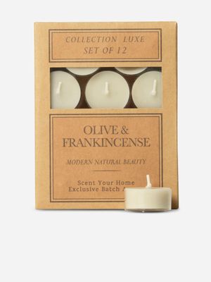 Olive & Frankincense Tealights