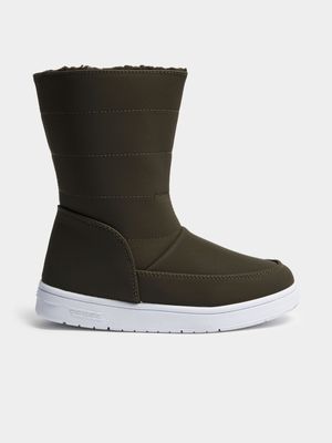Younger Boy's Fatigue Snow Boots