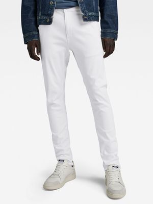 G-Star Men's Kairori 3D Slim White Jeans