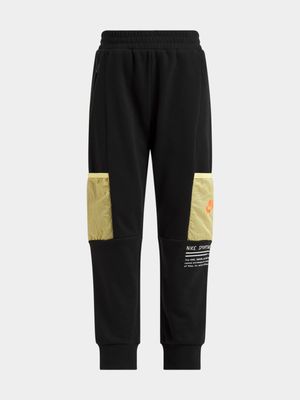 Nike Youth Paint Your Future Football Black Sweatpants