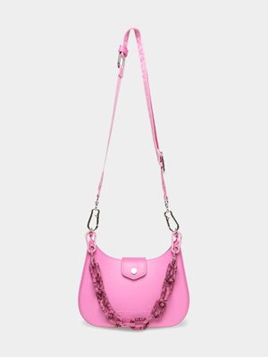 Women's Steve Madden Pink Bjulio Crossbody Bag