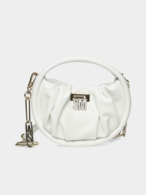 Women's Steve Madden White Bspiral Top Handle Bag