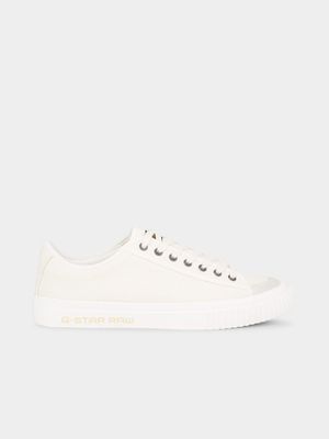 G-Star Men's Deck Basic White Sneaker