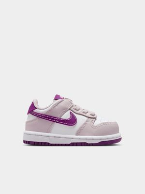 Nike Dunk Toddler Low White/Violet Sneaker