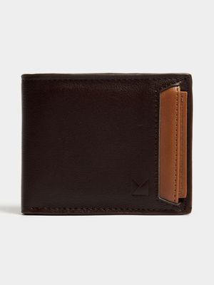 Men's Markham Contrast Colour Combo Brown Wallet
