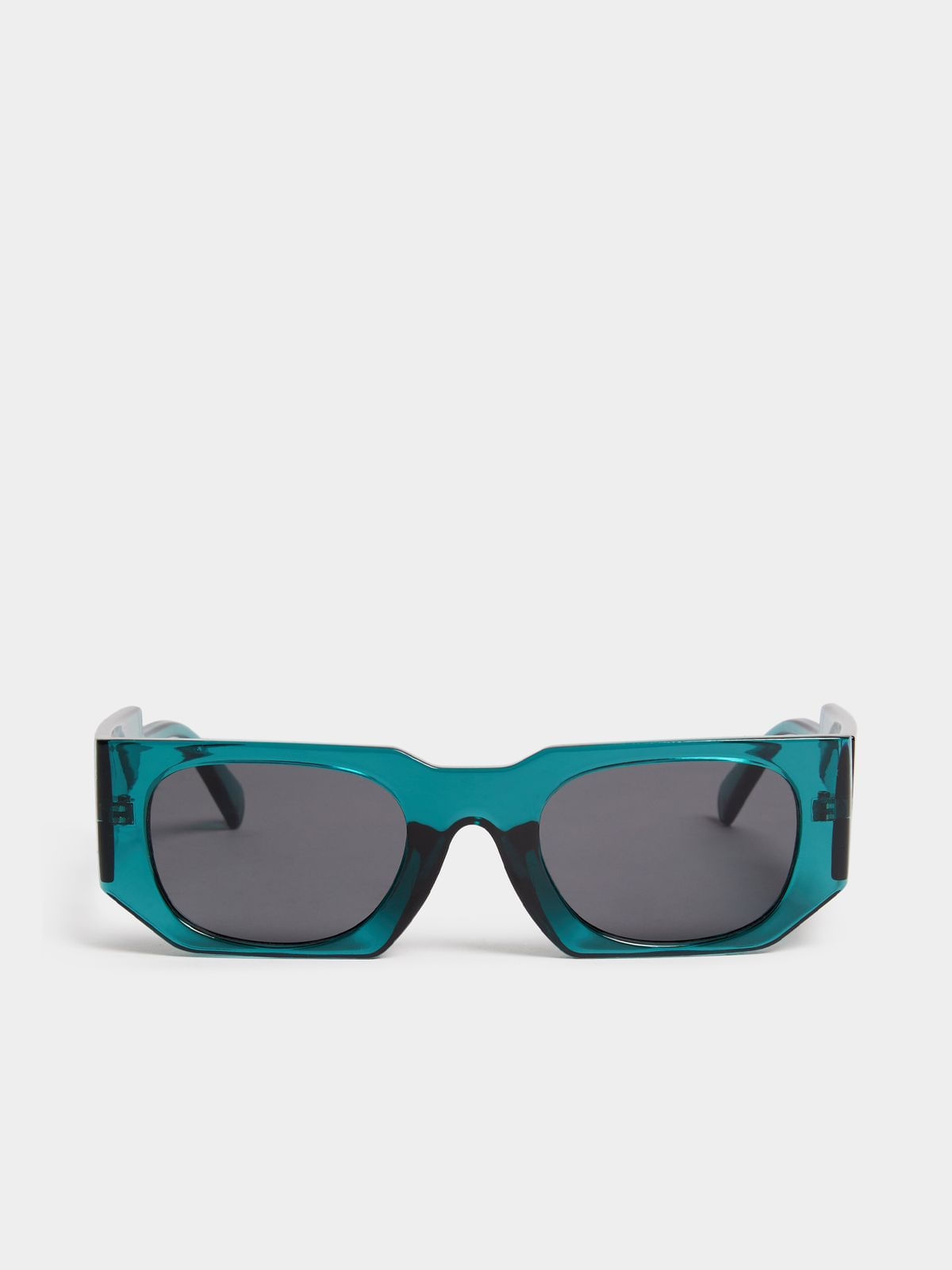 Men's Markham Forest Rectangle Green Sunglasses - Bash.com