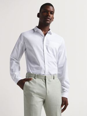 Men's Markham Smart Regular Fit White Shirt