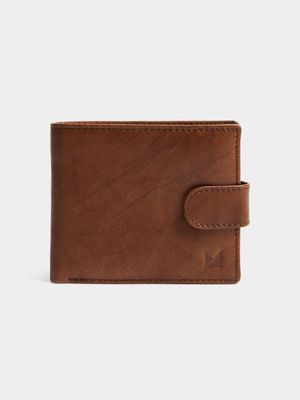 Men's Markham Tab Billfold Brown Wallet
