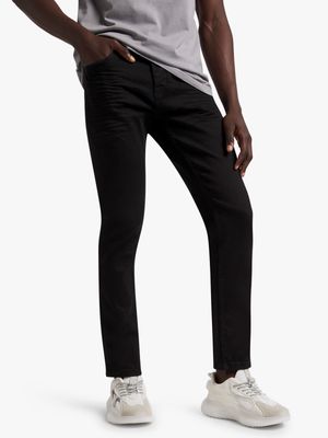 Men's Relay Jeans Sustainable Skinny Leg Black Jean
