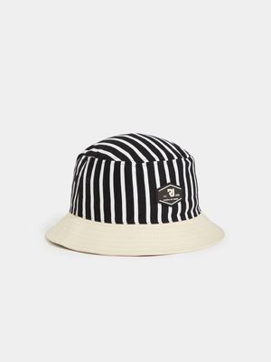 RJ Multicolour Wide Stripe Bucket Hat