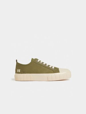 RJ Fatigue Chunky Canvas Skate Sneaker