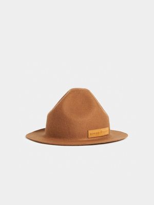 MKM Tan Simon And Mary Mountie Raw Hat
