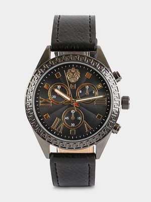 Men's Markham Grecian Lion Black Watch