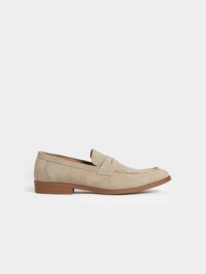 MKM Tan SUEDE LOAFER