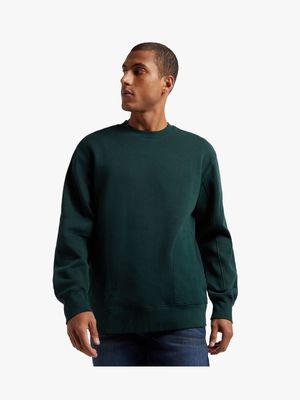 Men's Markham Utility Forest Green Sweatshirt