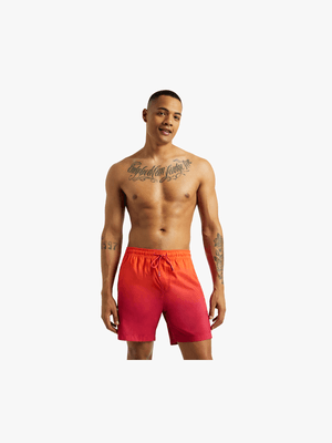 MKM Pink/Orange Ombre Print Swimshorts