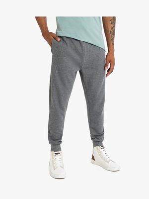 MKM Grey Melange Basic Relaxed Jogger