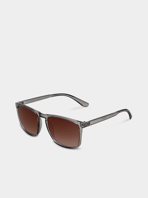 Men's Markham Grey Lounger Sunglasses