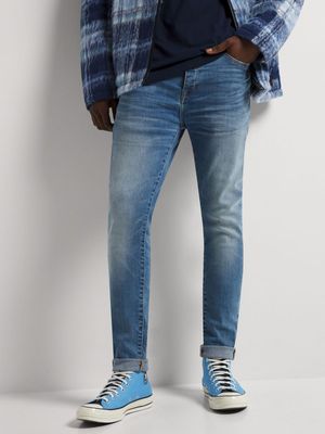 Men's Relay Jeans Super Skinny Sustainable Light Blue Jean