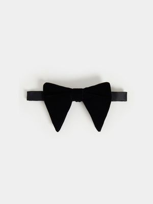 MKM BLACK LUXE OVERSIZE BOW TIE