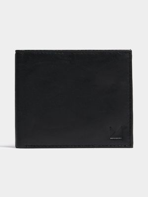 Men's Markham Leather Billfold Black Wallet