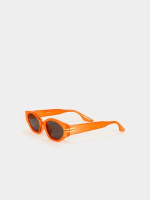 MKM Orange Cateye Sunglasses