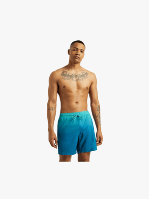 MKM Blue/Green Ombre Print Swimshorts