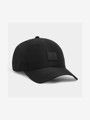 Union-DNM Black Waterproof Ripstop Cap