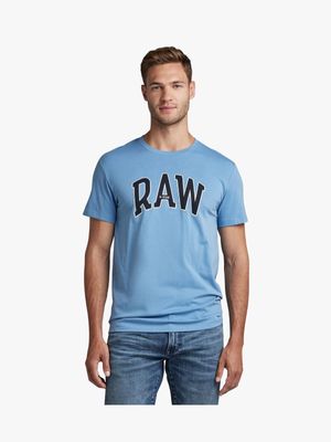 G-Star Men's Raw University Blue T-Shirt