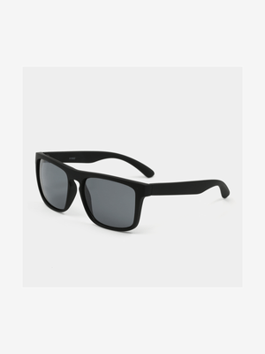 Men's Markham Relaxed Lounger Black Sunglasses