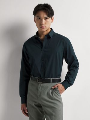 Men's Markham Fashion Lounge Dark Green Shirt