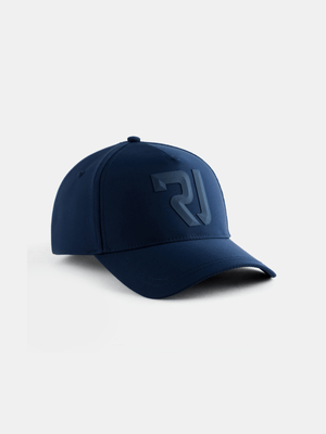 RJ Navy 3D Plastisol Curve Peak