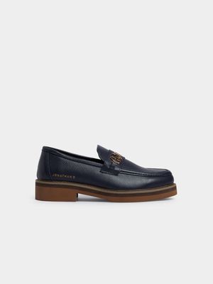 Men's Jonathan D Winston Navy Loafer