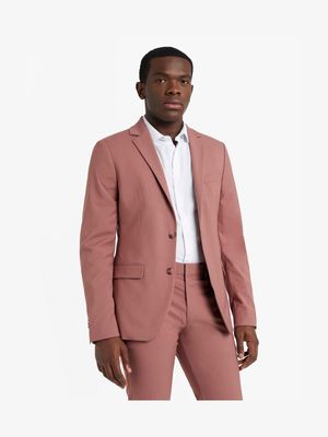 Men's Markham Skinny Pink Suit Jacket