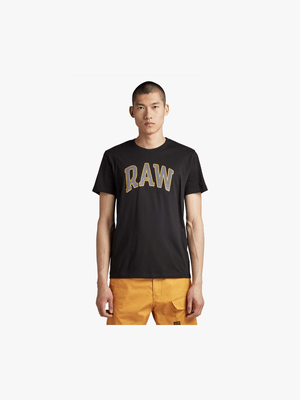 G-Star Men's Raw University Black T-Shirt