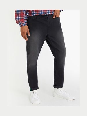 RJ BLACK TAPERED JEAN