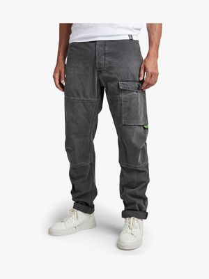 G-Star Men's Bearing 3D Faded Black Cargo Jeans