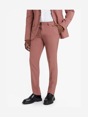 Men's Markham Skinny Pink Suit Trouser